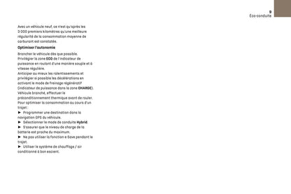 2024-2025 DS Automobiles DS 9 Manuel du propriétaire | Français