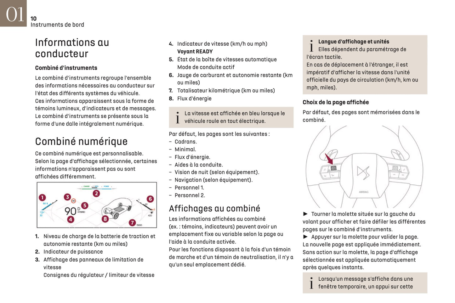 2024-2025 DS Automobiles DS 9 Manuel du propriétaire | Français