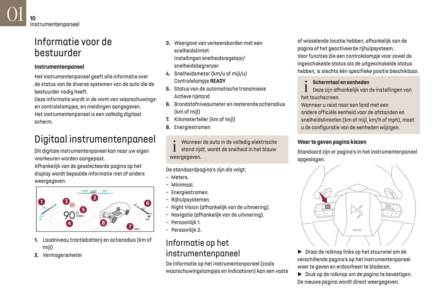 2023-2024 DS Automobiles DS 9 Gebruikershandleiding | Nederlands