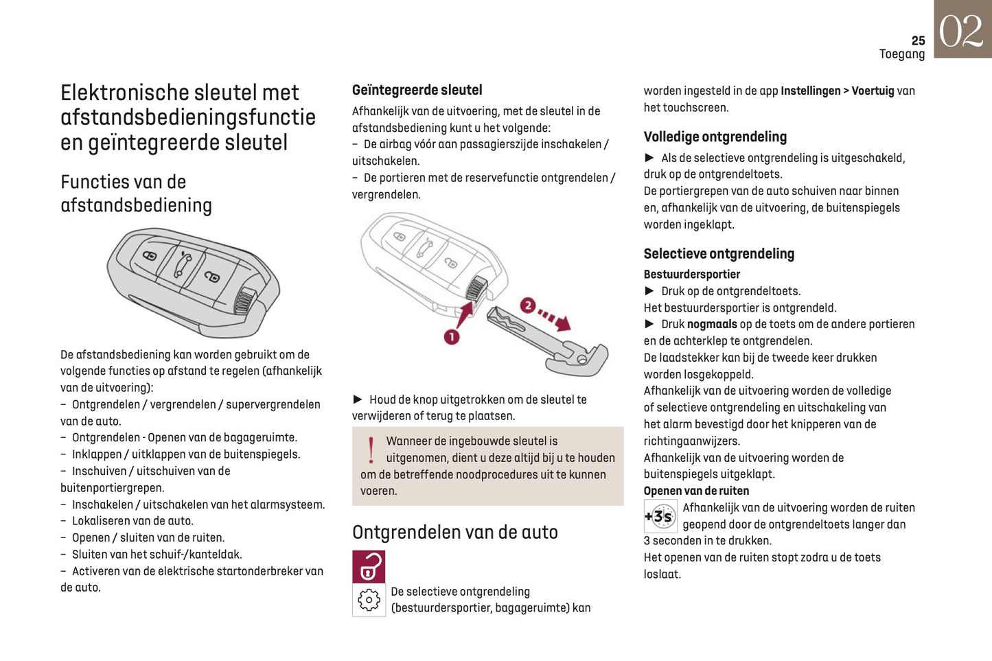 2024-2025 DS Automobiles DS 9 Owner's Manual | Dutch