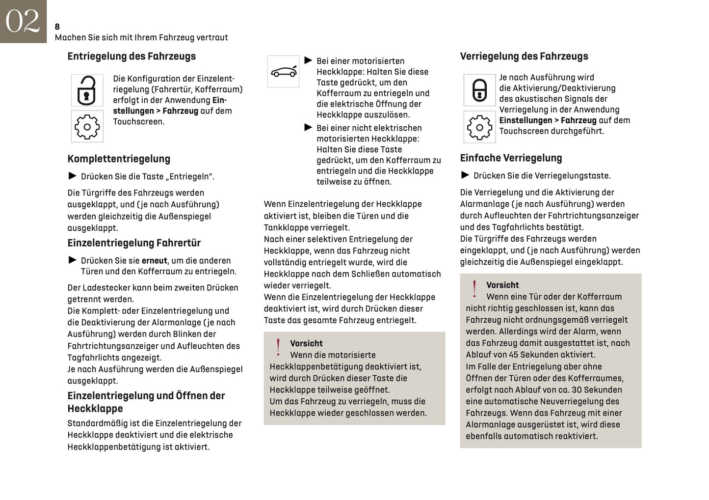 2025 DS Automobiles N8 Owner's Manual | German