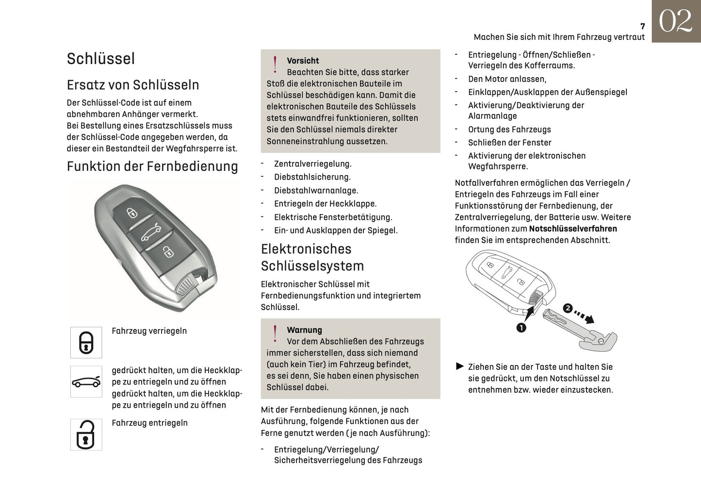 2025 DS Automobiles N8 Owner's Manual | German