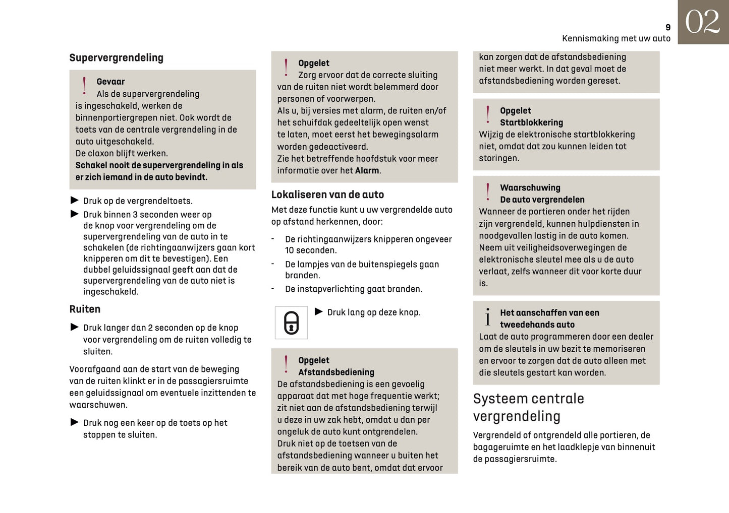 2025 DS Automobiles N8 Owner's Manual | Dutch