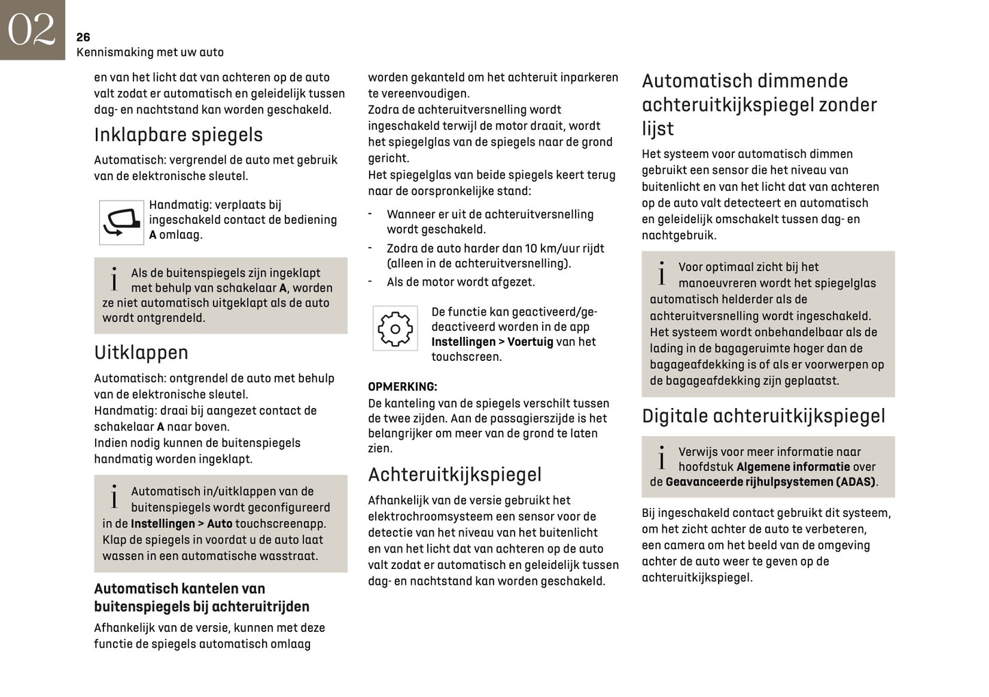 2025 DS Automobiles N8 Owner's Manual | Dutch
