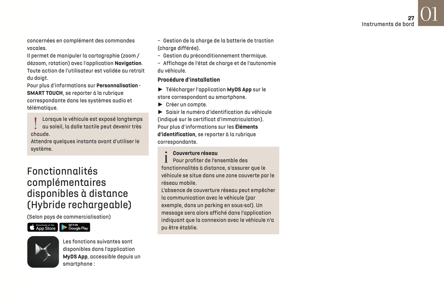 2022-2023 DS Automobiles DS 4 Manuel du propriétaire | Français