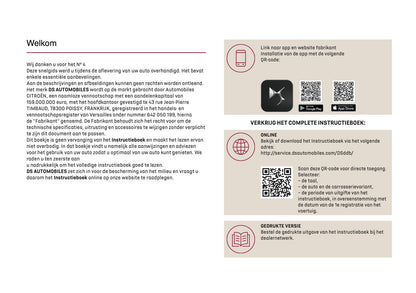 2025 DS Automobiles N4 Gebruikershandleiding | Nederlands