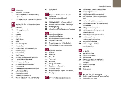 2026 DS Automobiles N8 Owner's Manual | German