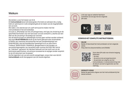 2026 DS Automobiles N8 Gebruikershandleiding | Nederlands