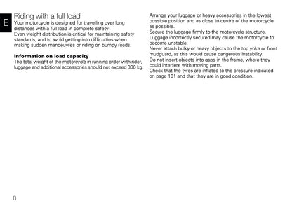 2009 Ducati 1098 R/1098 R Bayliss Owner's Manual | English