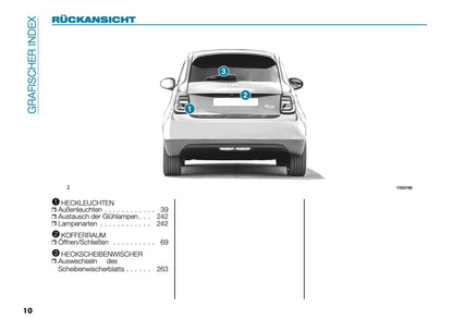 2025 Fiat 500e Owner's Manual | German