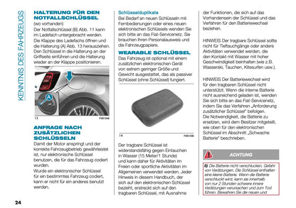 2025 Fiat 500e Owner's Manual | German