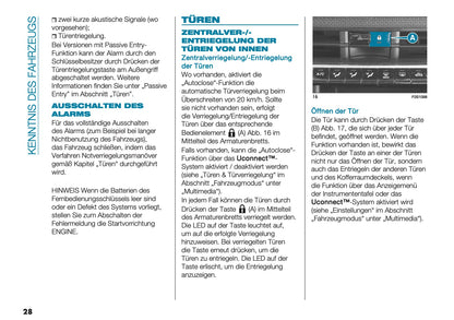 2025 Fiat 500e Owner's Manual | German