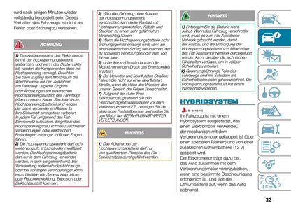 2026 Fiat 500 Owner's Manual | German