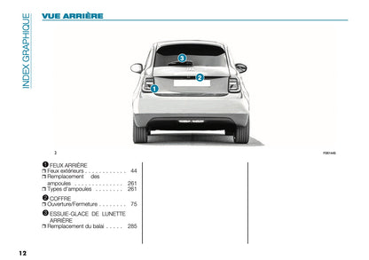 2026 Fiat 500 Owner's Manual | French