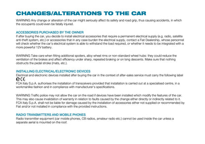 2022-2023 Fiat 500 Owner's Manual | English