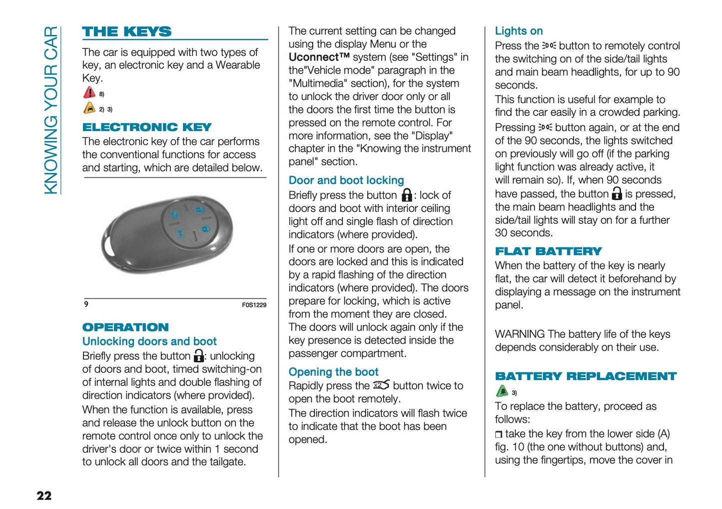 2025 Fiat 500e Owner's Manual | English