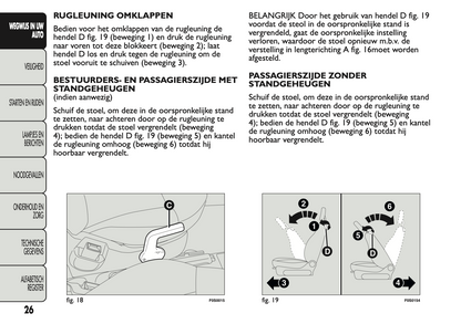 2011 Fiat 500 Owner's Manual | Dutch