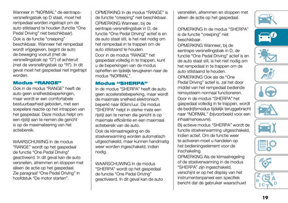 2022-2023 Fiat 500 Gebruikershandleiding | Nederlands