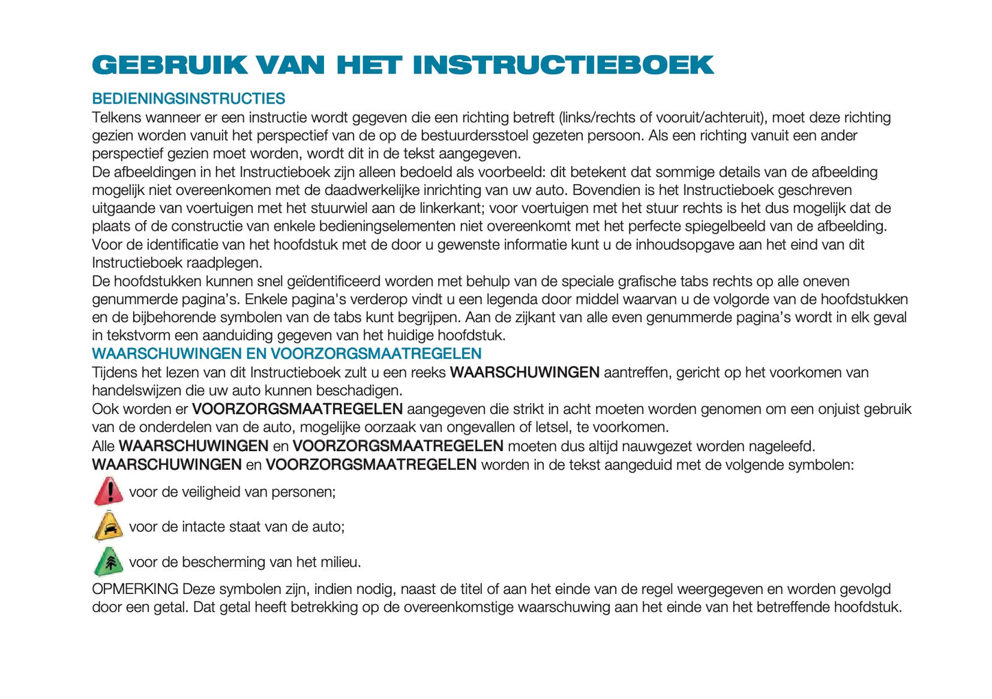 2022-2023 Fiat 500 Gebruikershandleiding | Nederlands