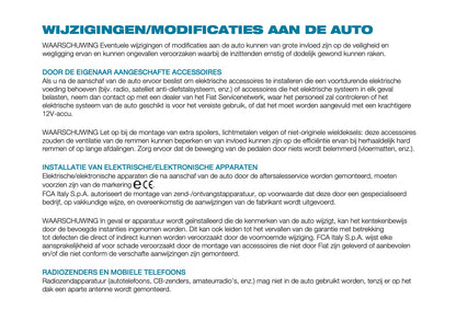 2022-2023 Fiat 500 Gebruikershandleiding | Nederlands