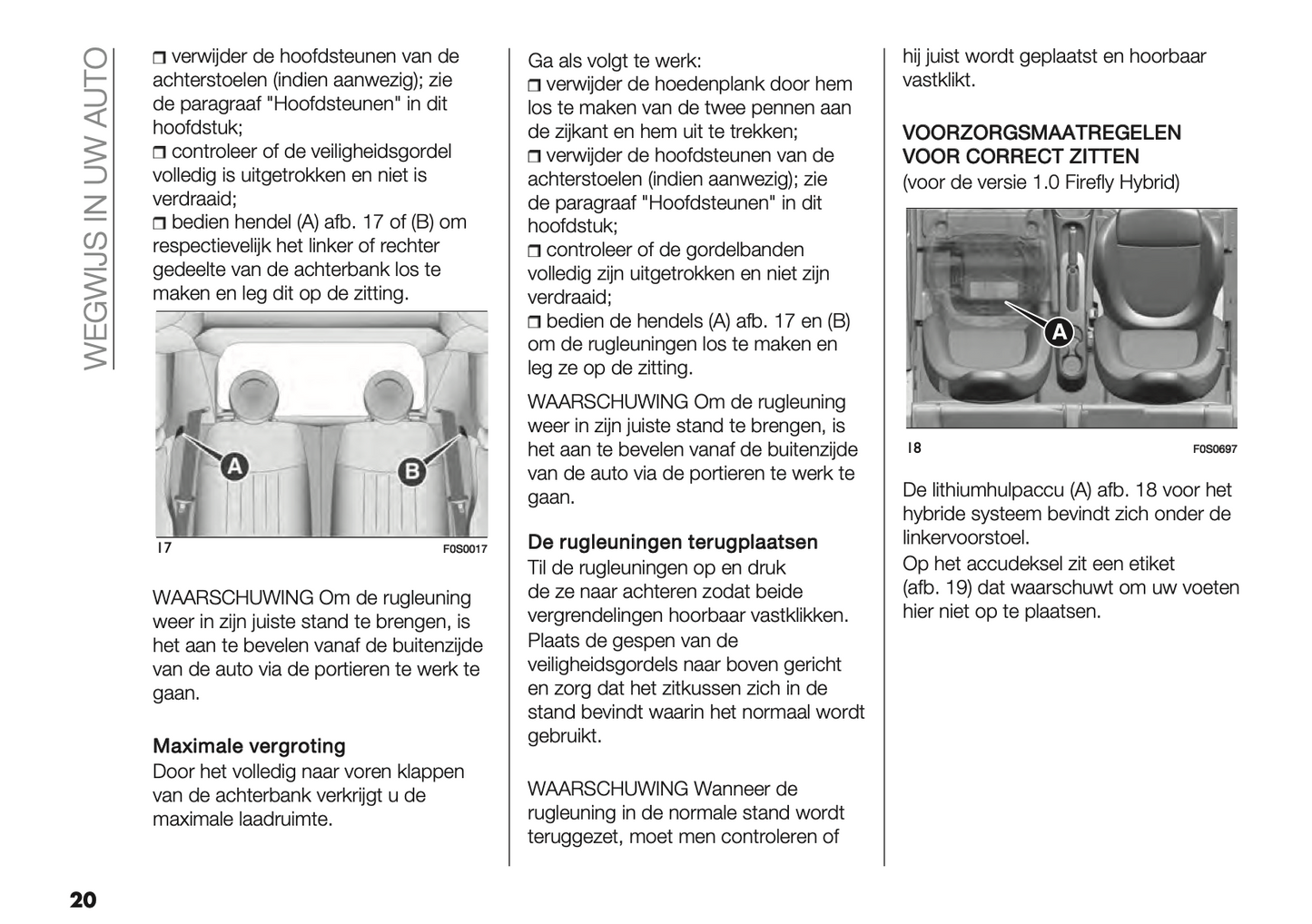 2023-2024 Fiat 500/500C Gebruikershandleiding | Nederlands