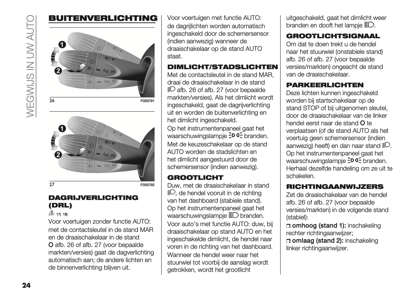 2023-2024 Fiat 500/500C Gebruikershandleiding | Nederlands