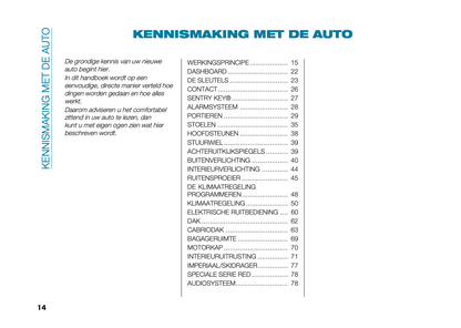 2024 Fiat 500e Gebruikershandleiding | Nederlands