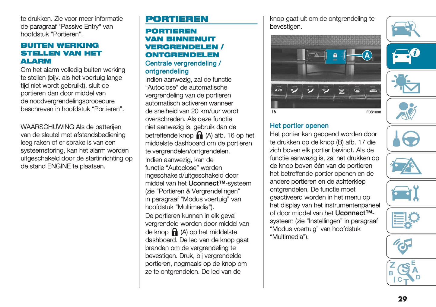 2025 Fiat 500e Gebruikershandleiding | Nederlands