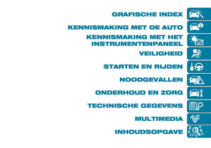 2025 Fiat 500e Gebruikershandleiding | Nederlands