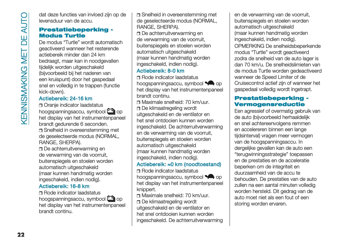 2026 Fiat 500 Gebruikershandleiding | Nederlands