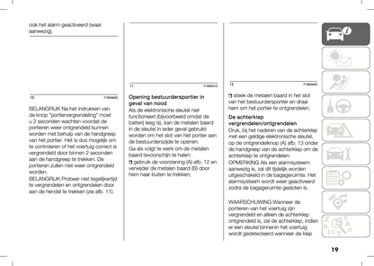 2020-2021 Fiat 500X Gebruikershandleiding | Nederlands