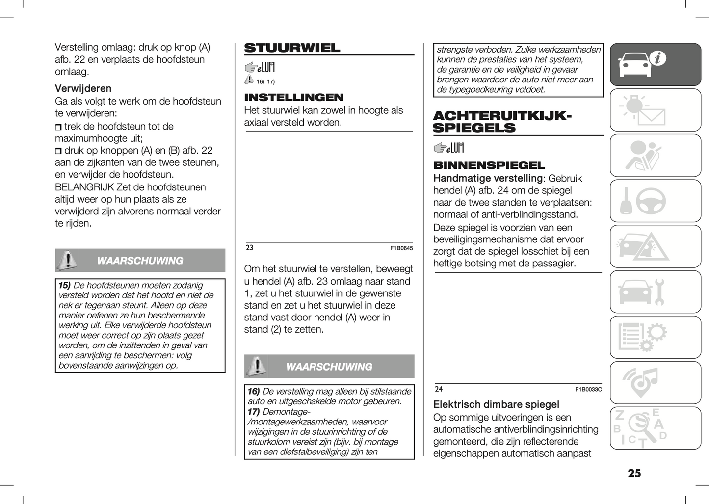 2020-2021 Fiat 500X Gebruikershandleiding | Nederlands