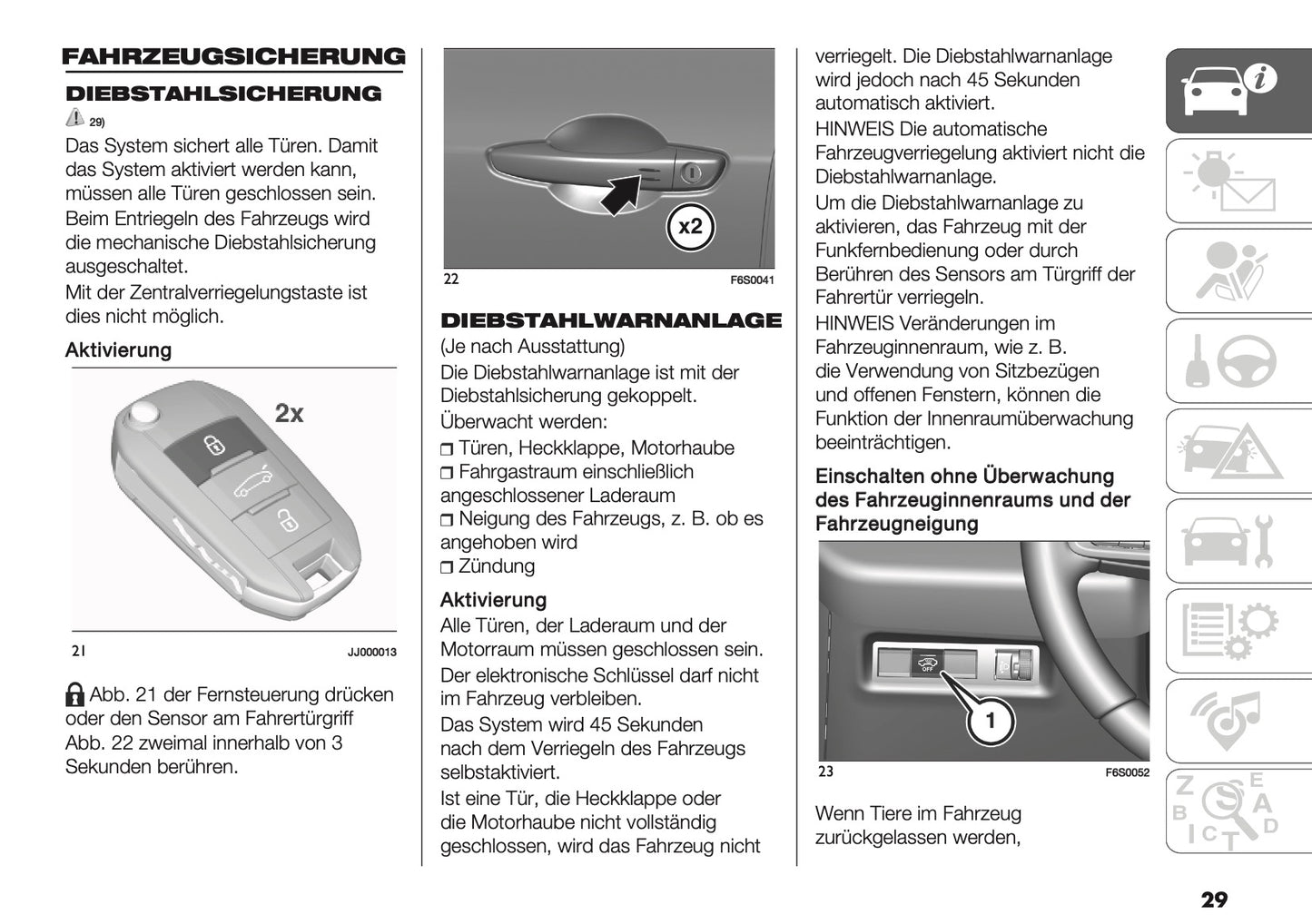 2025-2026 Fiat 600 Owner's Manual | German