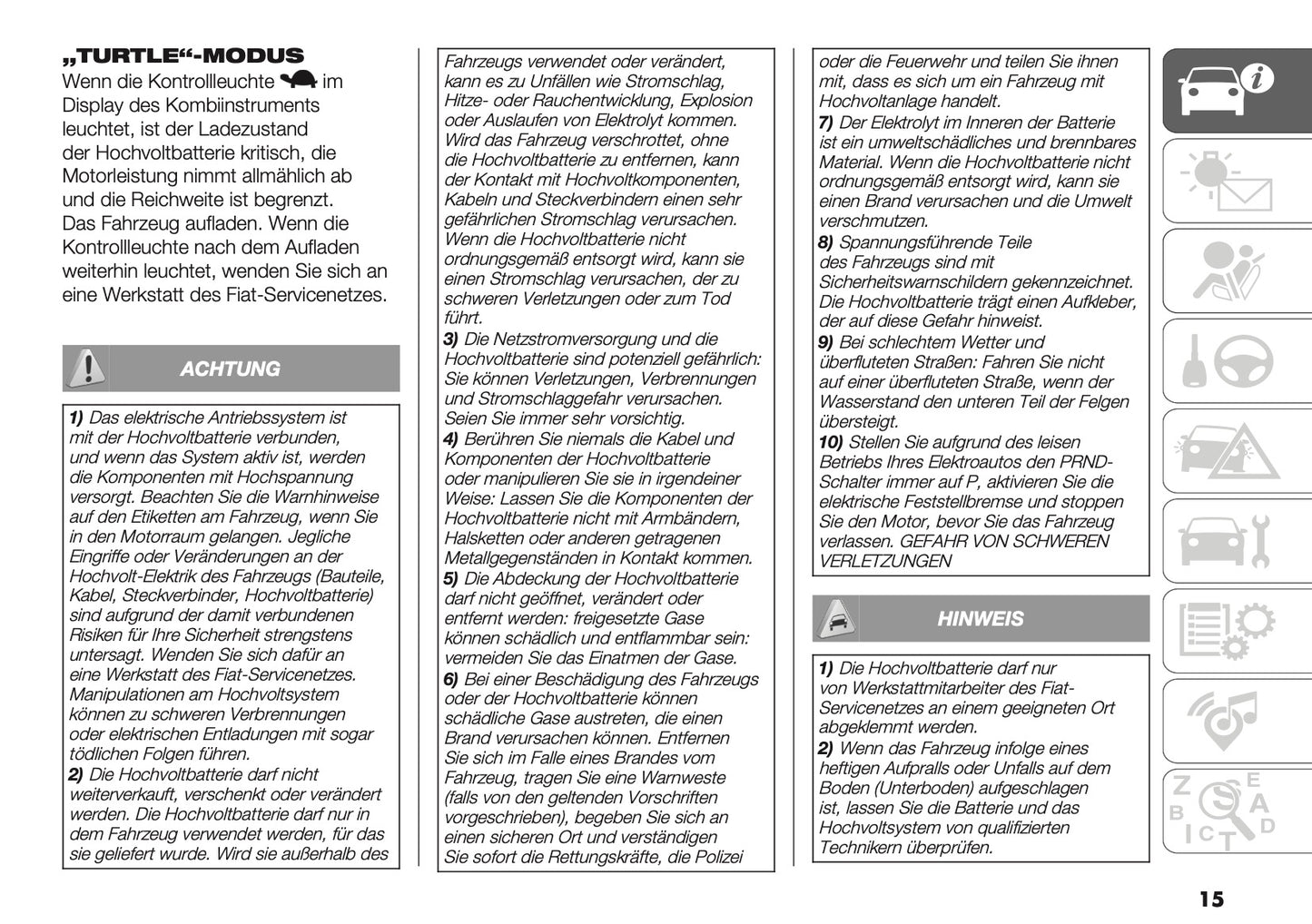 2026 Fiat 600 Owner's Manual | German