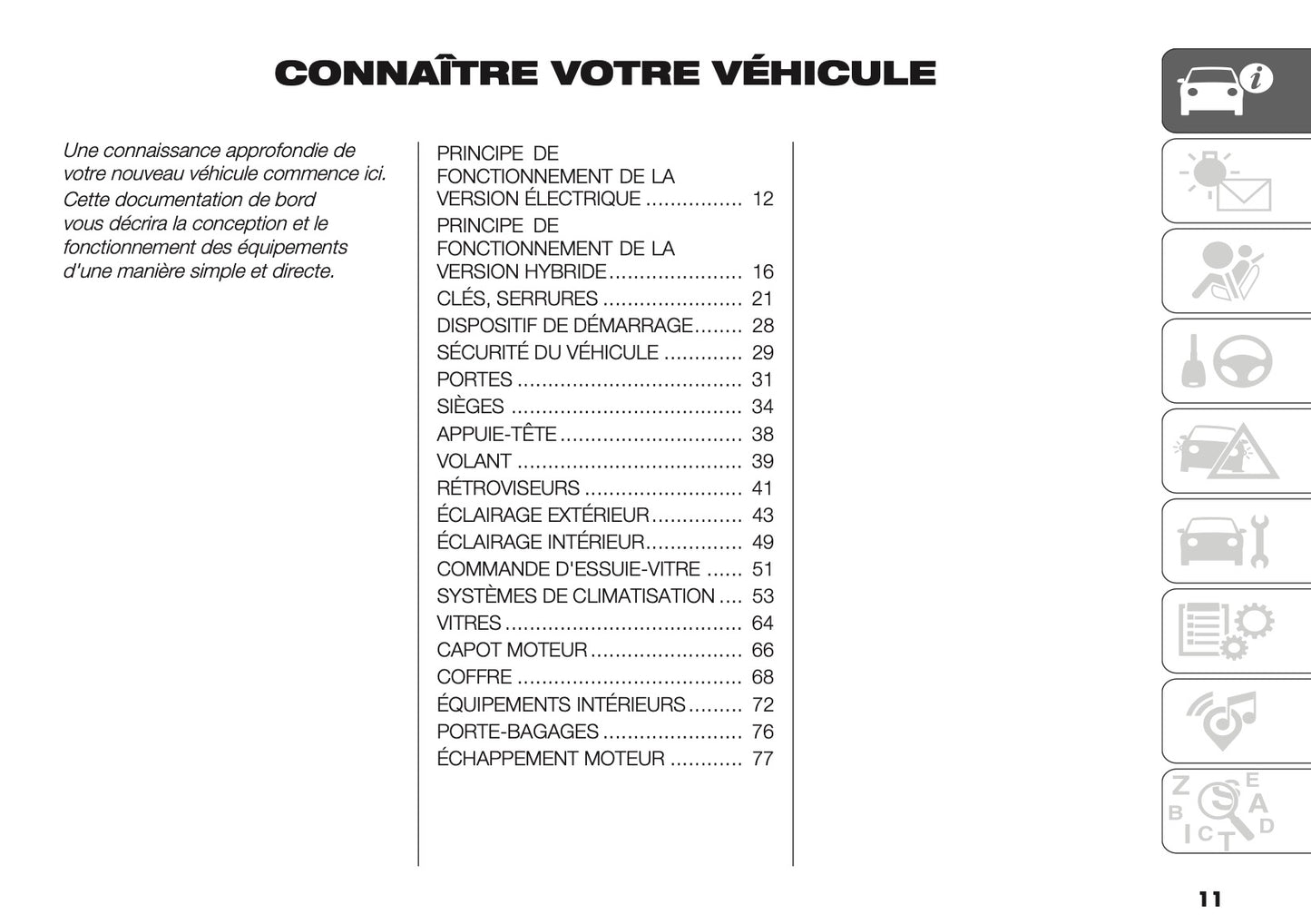 2026 Fiat 600 Owner's Manual | French