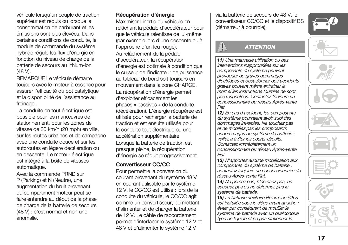 2026 Fiat 600 Owner's Manual | French