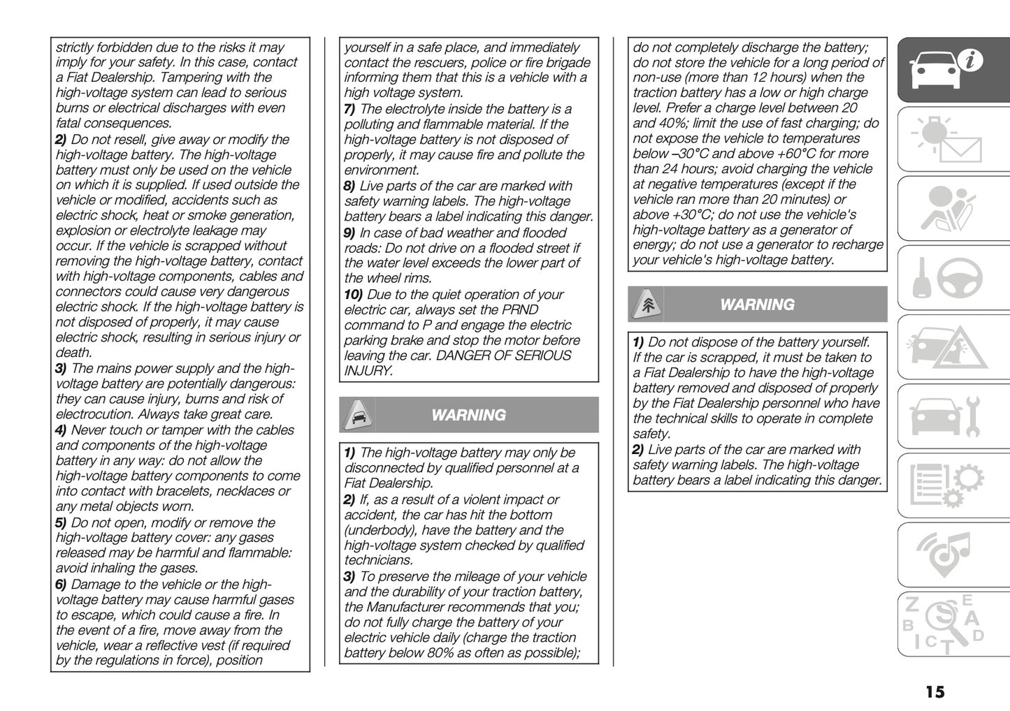 2025-2026 Fiat 600 Owner's Manual | English