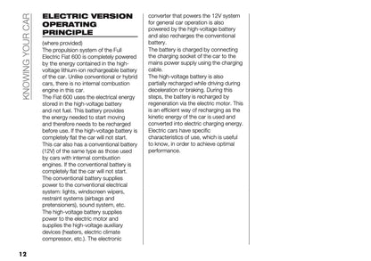 2026 Fiat 600 Owner's Manual | English