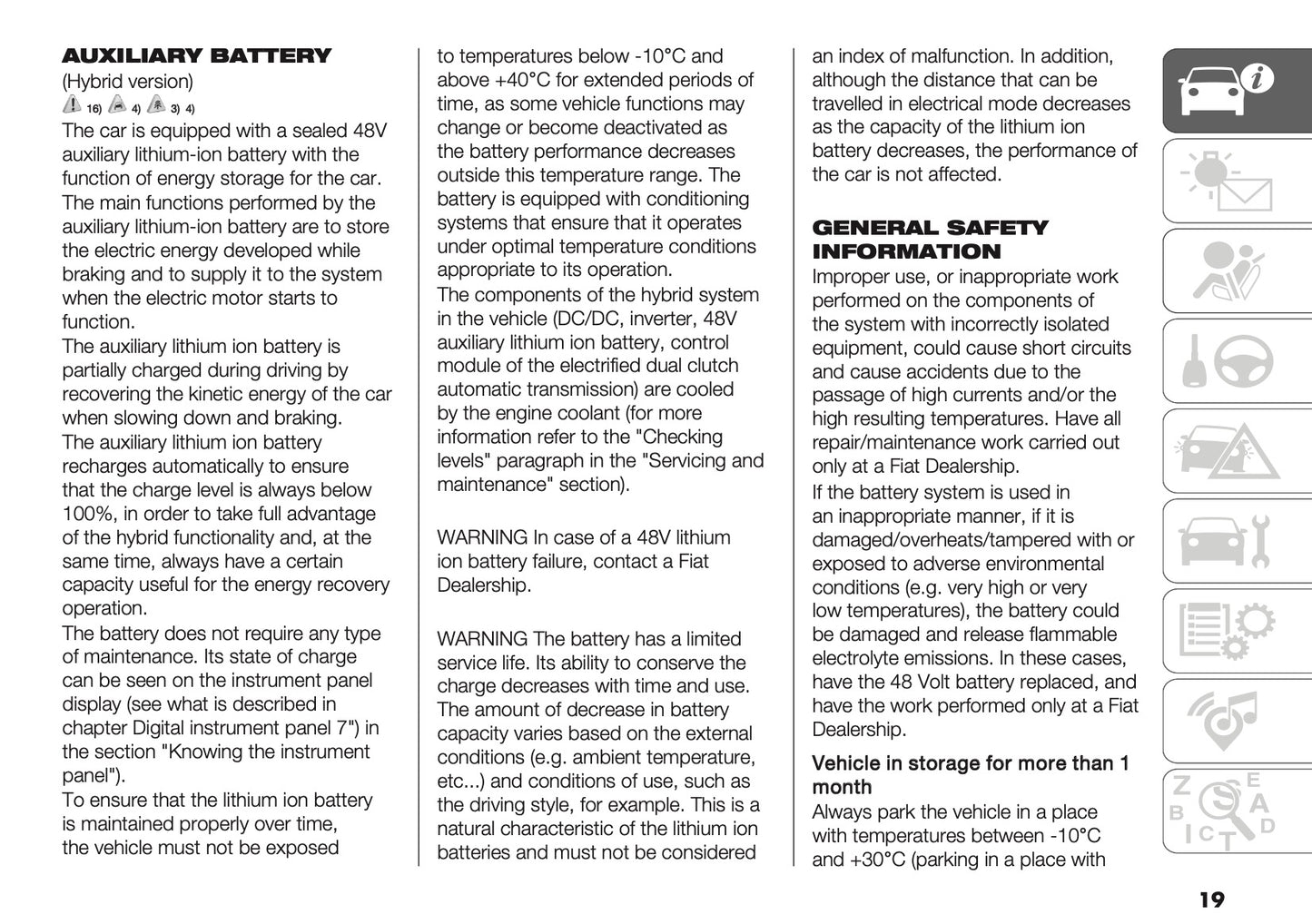 2026 Fiat 600 Owner's Manual | English