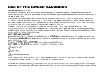 2026 Fiat 600 Owner's Manual | English