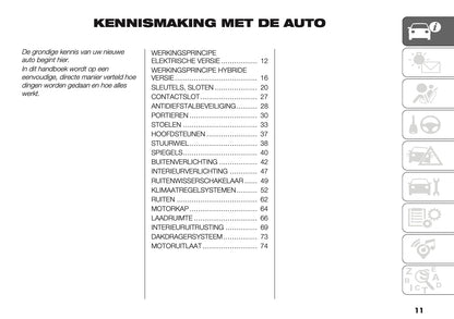 2024-2025 Fiat 600 Owner's Manual | Dutch