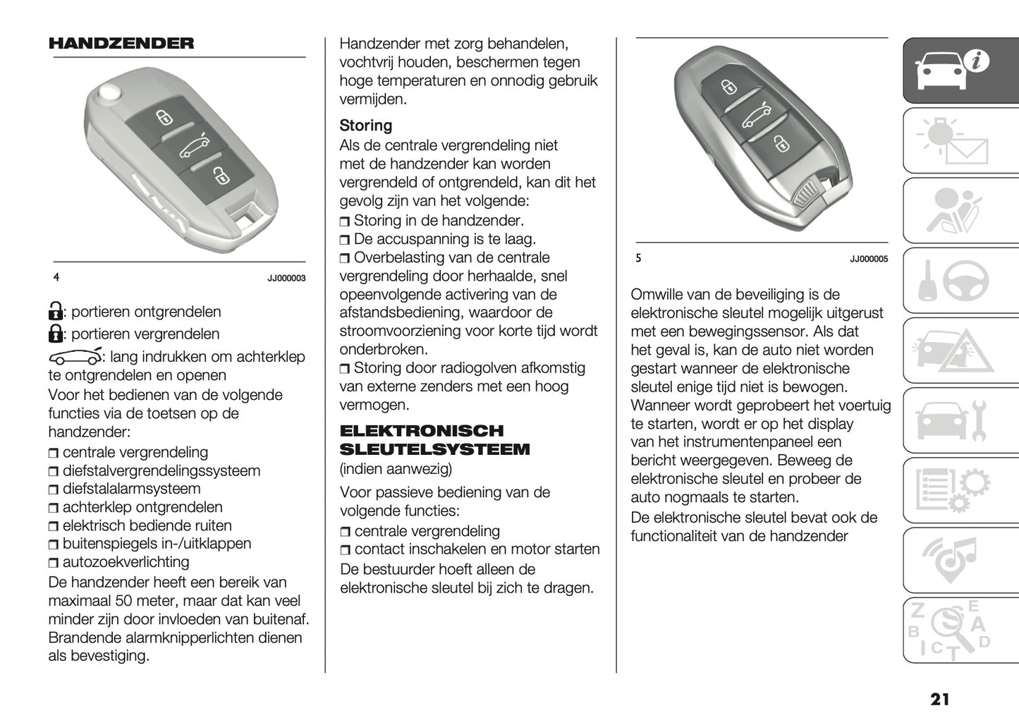 2024-2025 Fiat 600 Owner's Manual | Dutch