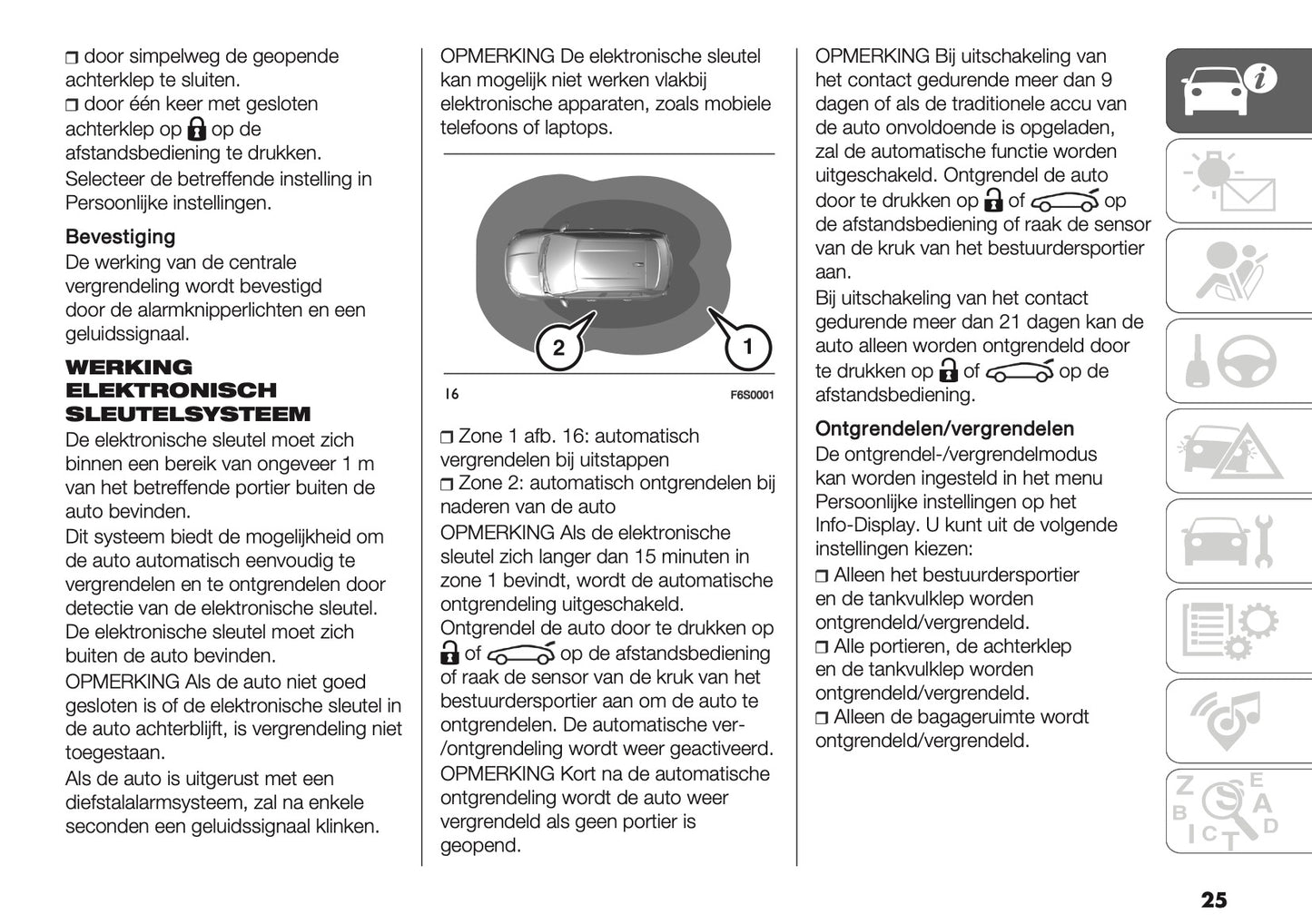 2025-2026 Fiat 600 Owner's Manual | Dutch
