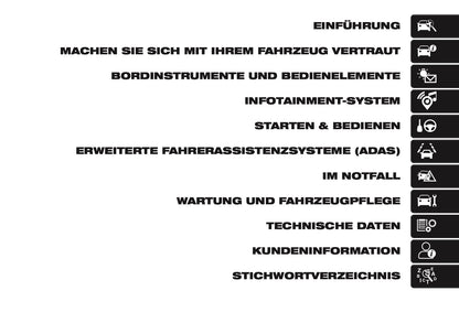 2025 Fiat Doblò Owner's Manual | German