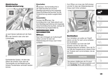 2025 Fiat Doblò Owner's Manual | German