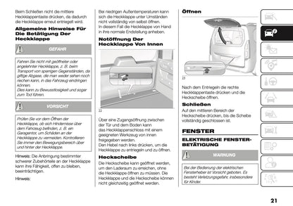 2025 Fiat Doblò Owner's Manual | German