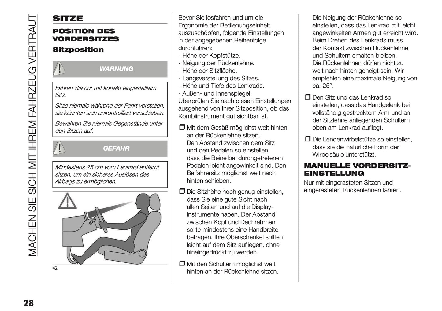 2025 Fiat Doblò Owner's Manual | German