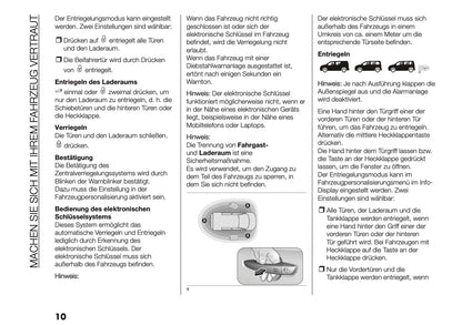 2026 Fiat Doblò Owner's Manual | German