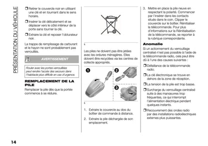 2025 Fiat Doblò Manuel du propriétaire | Français