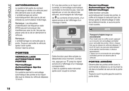 2025 Fiat Doblò Manuel du propriétaire | Français